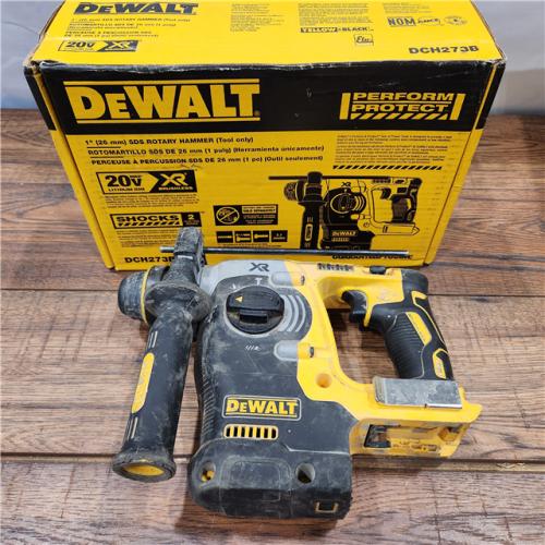 AS-IS DEWALT 20V MAX XR Brushless Cordless 1 in. SDS Plus L-Shape Rotary Hammer (Tool-Only)