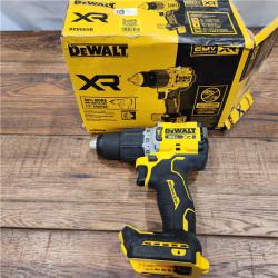 AS-IS DEWALT 20-Volt Compact Cordless 1/2 in. Hammer Drill (Tool-Only)