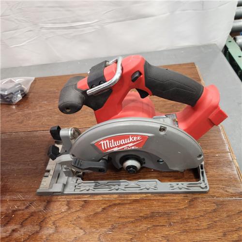 AS-IS M18 FUEL 18V Lithium-Ion Brushless Cordless 6-1/2 in. Circular Saw (Tool-Only)