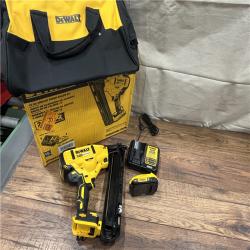 AS-IS DEWALT 20V MAX XR 15 Ga. Cordless 34 Deg Nailer 20 V