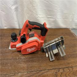 AS-ISMilwaukee M18 18-Volt Lithium-Ion Cordless 3-1/4 in. Planer (Tool-Only)