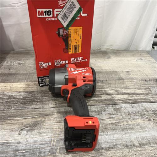 AS-IS Milwaukee M18 FUEL 18V Lithium-Ion Brushless Cordless 1/2 in. Impact Wrench with Friction Ring (Tool-Only)