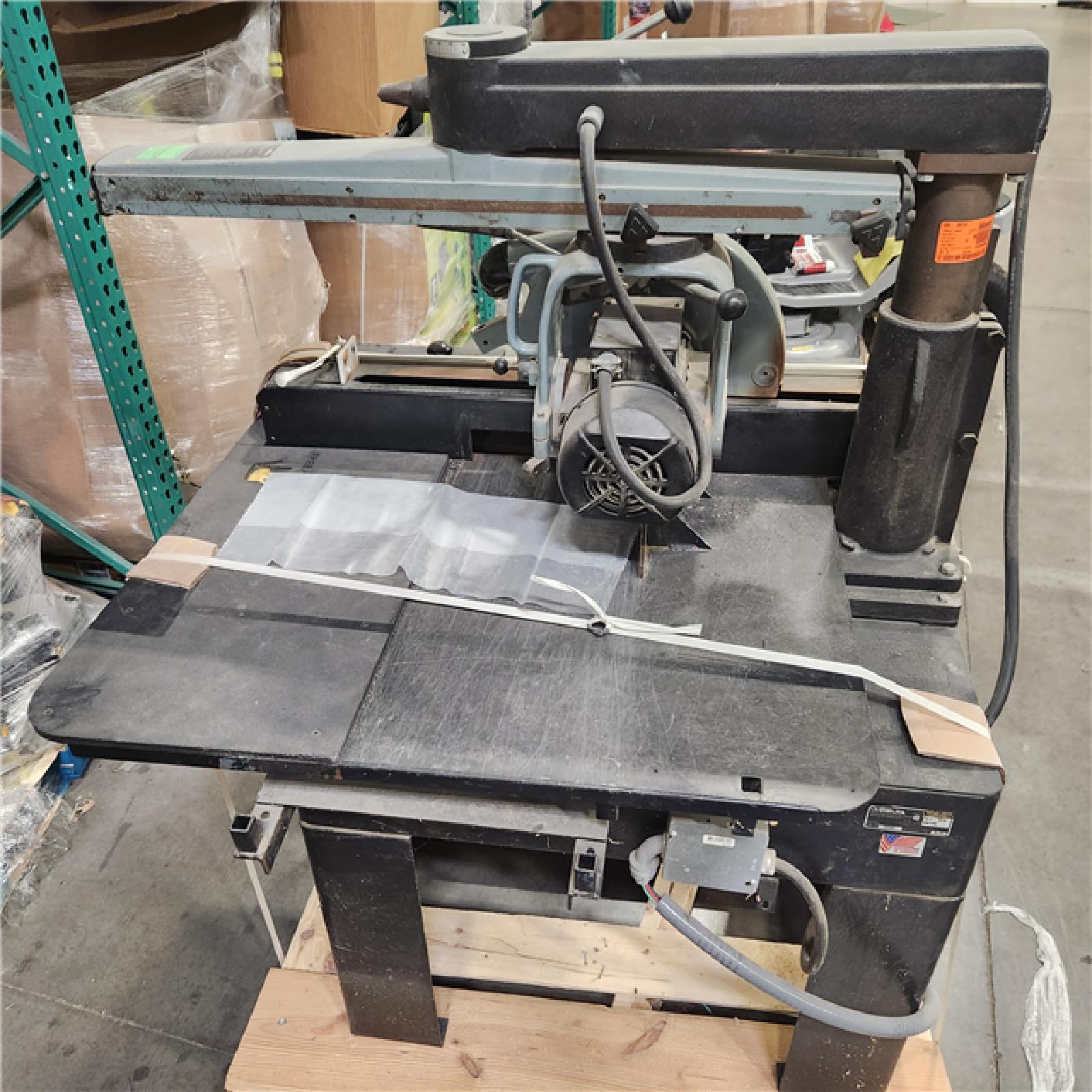 Dallas Location - As-Is DELTA 33-411 16 Radial Arm Saw