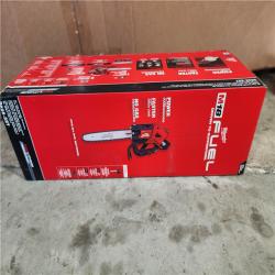 HOUSTON LOCATION - AS-IS (APPEARS LIKE NEW) M18 FUEL 14 in. 18V Lithium-Ion Brushless Battery Top Handle Chainsaw Kit with 8.0 Ah, 12 Ah Battery & Rapid Charger