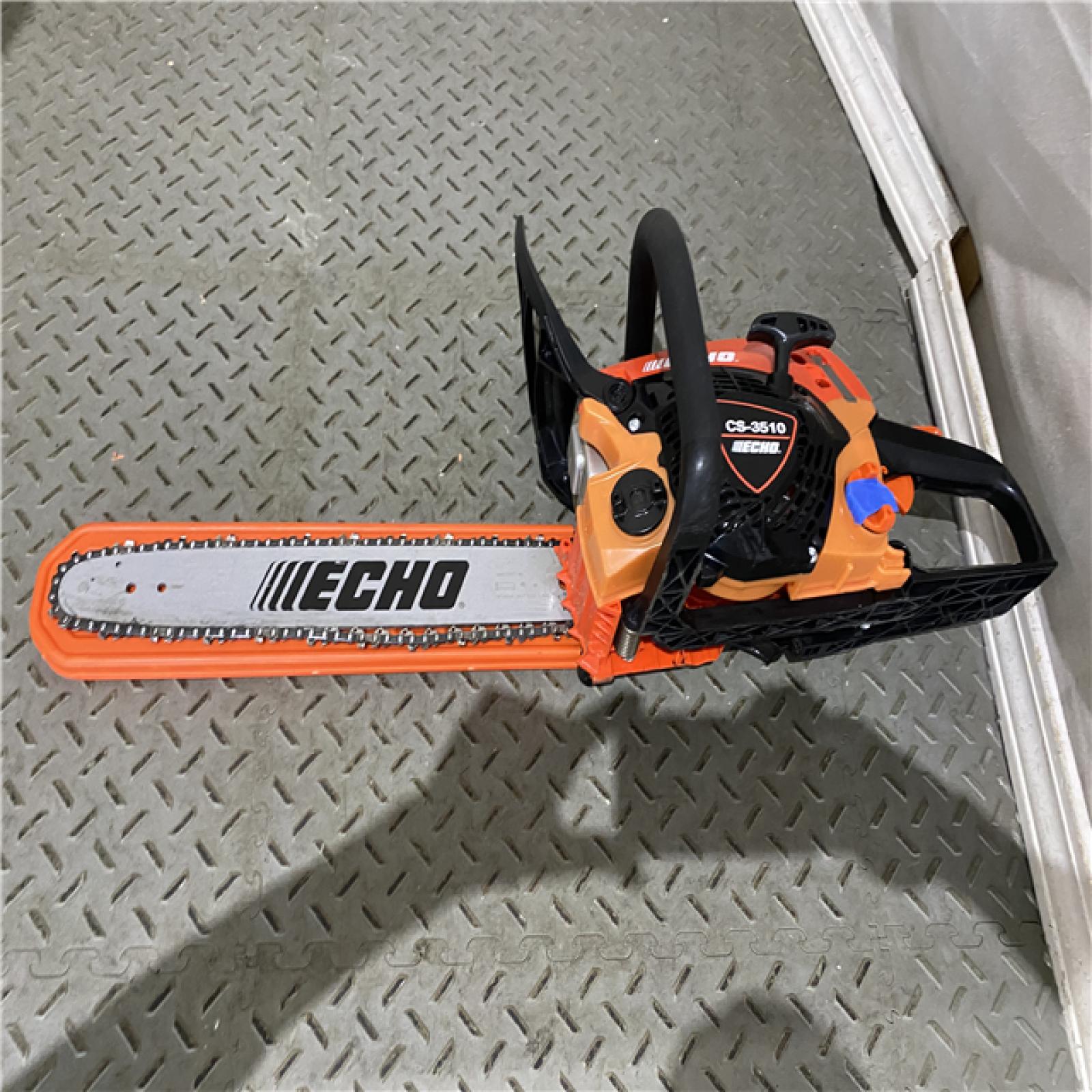 Houston location AS-IS Echo-CS-3510-16AA Professional Gas Rear Handle Chain Saw with 16in. Bar 34.4cc