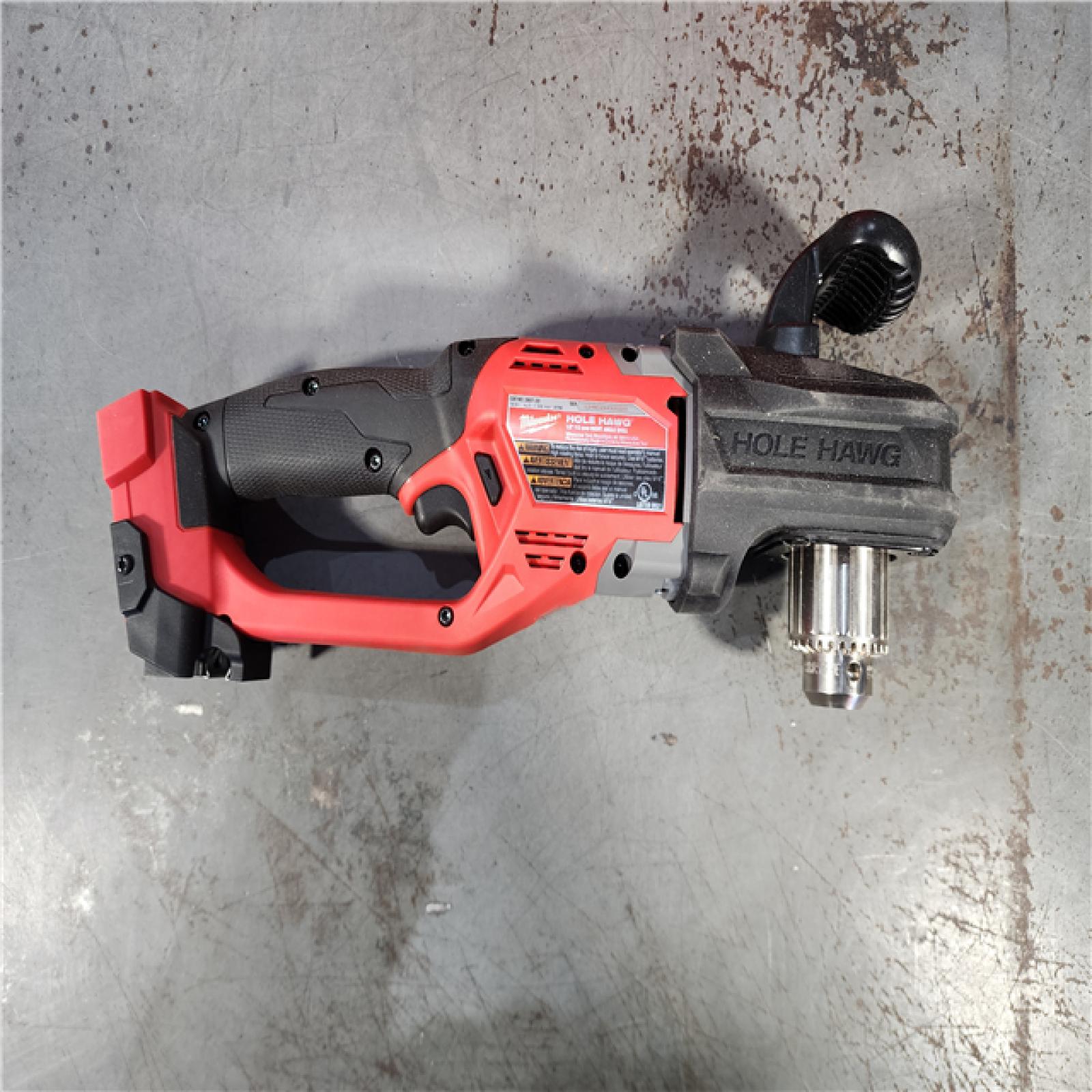 HOUSTON LOCATION - AS-IS M18 FUEL GEN II 18V Lithium-Ion Brushless Cordless 1/2 in. Hole Hawg Right Angle Drill (Tool-Only)