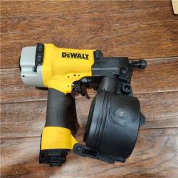 AS-IS DEWALT DW66C-1 2-1/2 Inch 15 Degree Coil Siding and Fencing Nailer