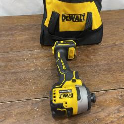 AS-ISDEWALT ATOMIC 20V MAX* Brushless Cordless Compact 1/4 in. Impact Driver Kit