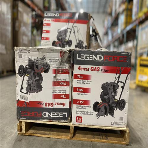 DALLAS LOCATION - Legend Force 9 in. 79 cc Gas Powered 4-Stroke Walk Behind Landscape Edger PALLET - ( 4 UNITS)