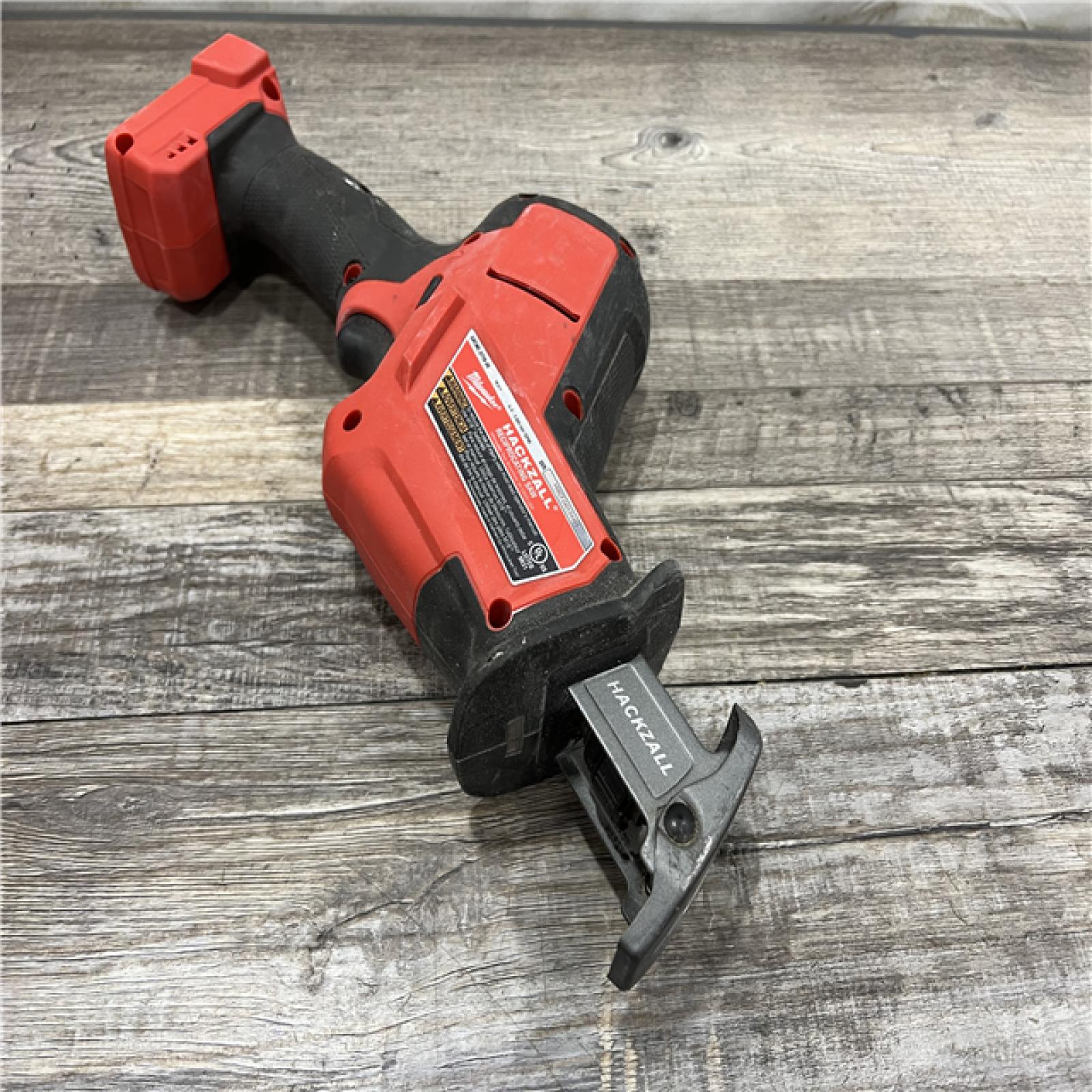 AS-IS MILWAUKEE M18 FUEL 18V Lithium-Ion Brushless Cordless HACKZALL Reciprocating Saw (Tool-Only)