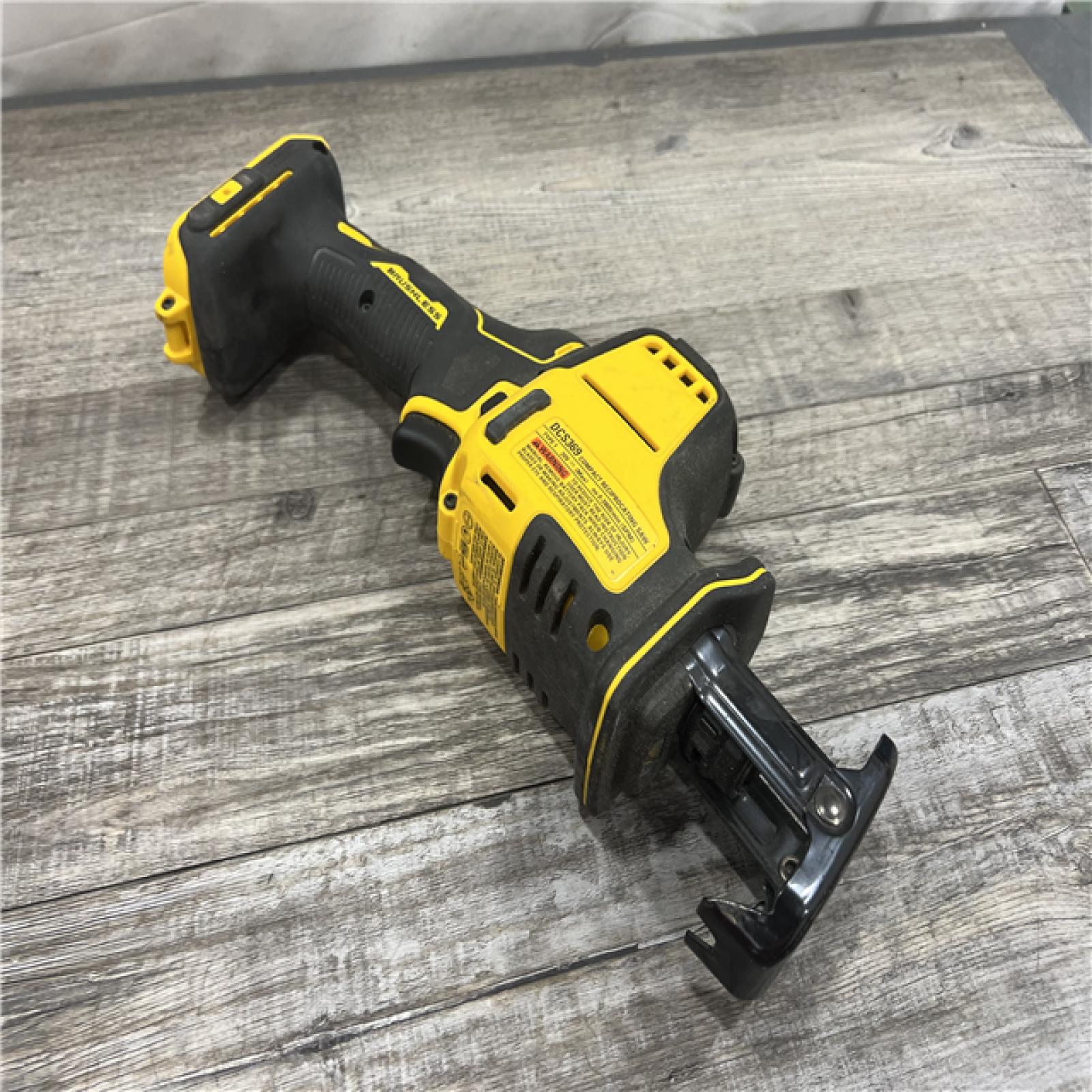 AS-IS Dewalt DCS369B ATOMIC 20V MAX Cordless One-Handed Reciprocating Saw (Tool Only)