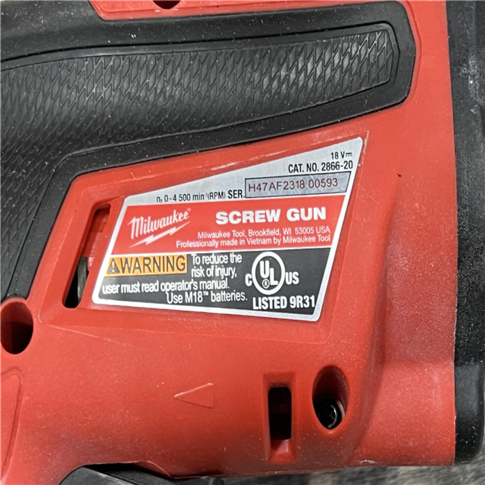 AS-IS Milwaukee M18 FUEL Drywall Screw Gun