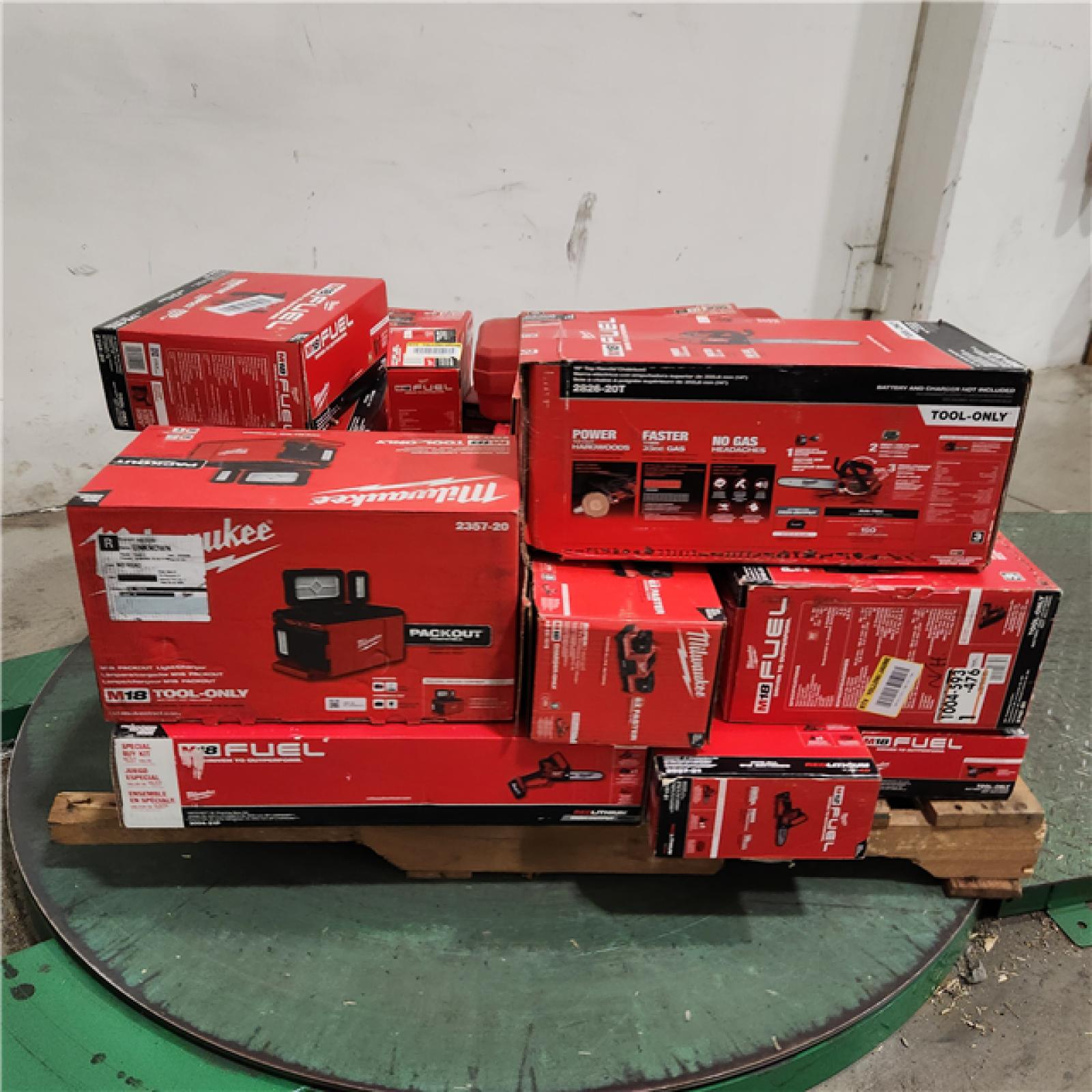 Dallas Location - As-Is MILWAUKEE Tool Pallet