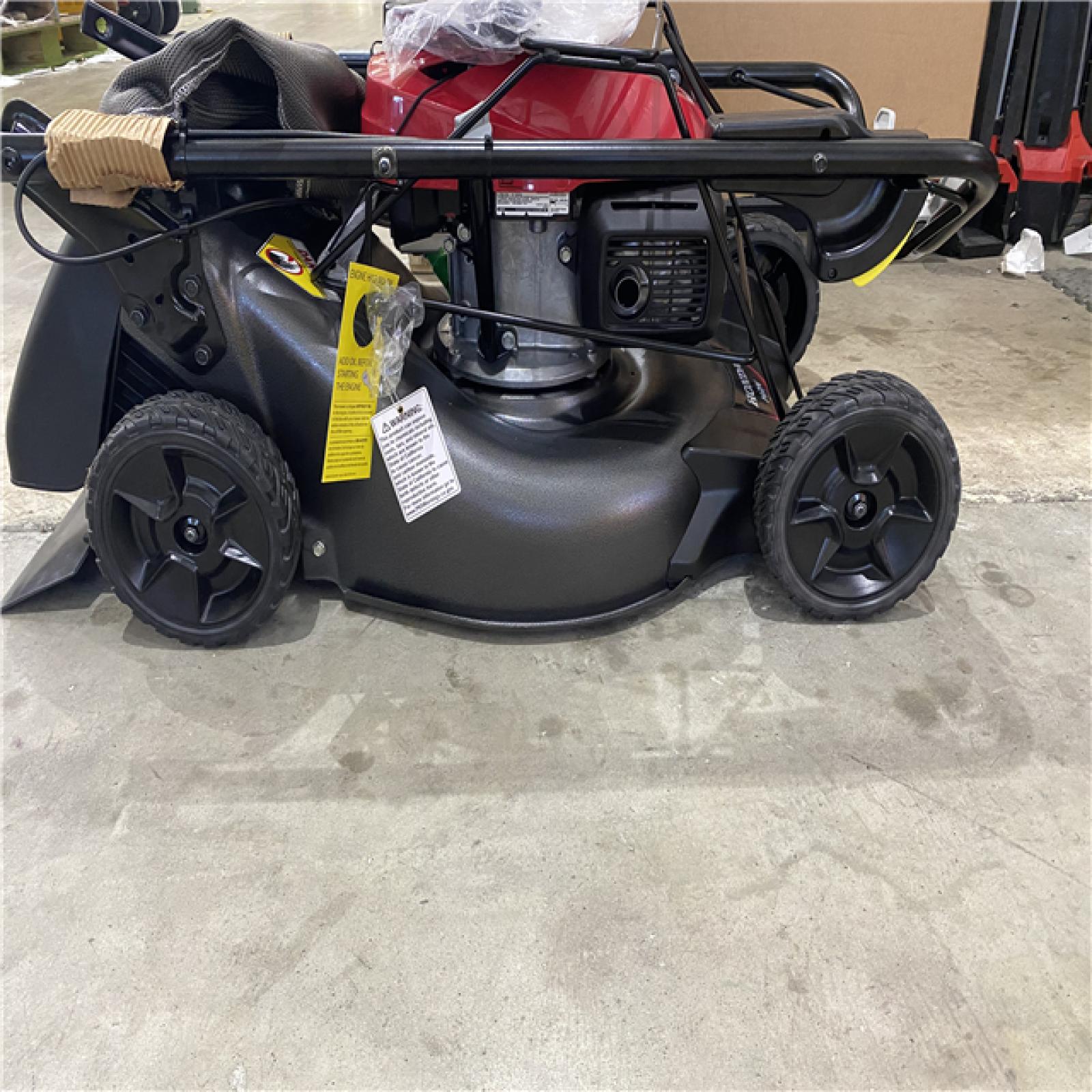 Houston location  AS-IS HONDA 21 in. 3-in-1 Variable Speed Gas Walk Behind Self Propelled Lawn Mower with Blade Stop