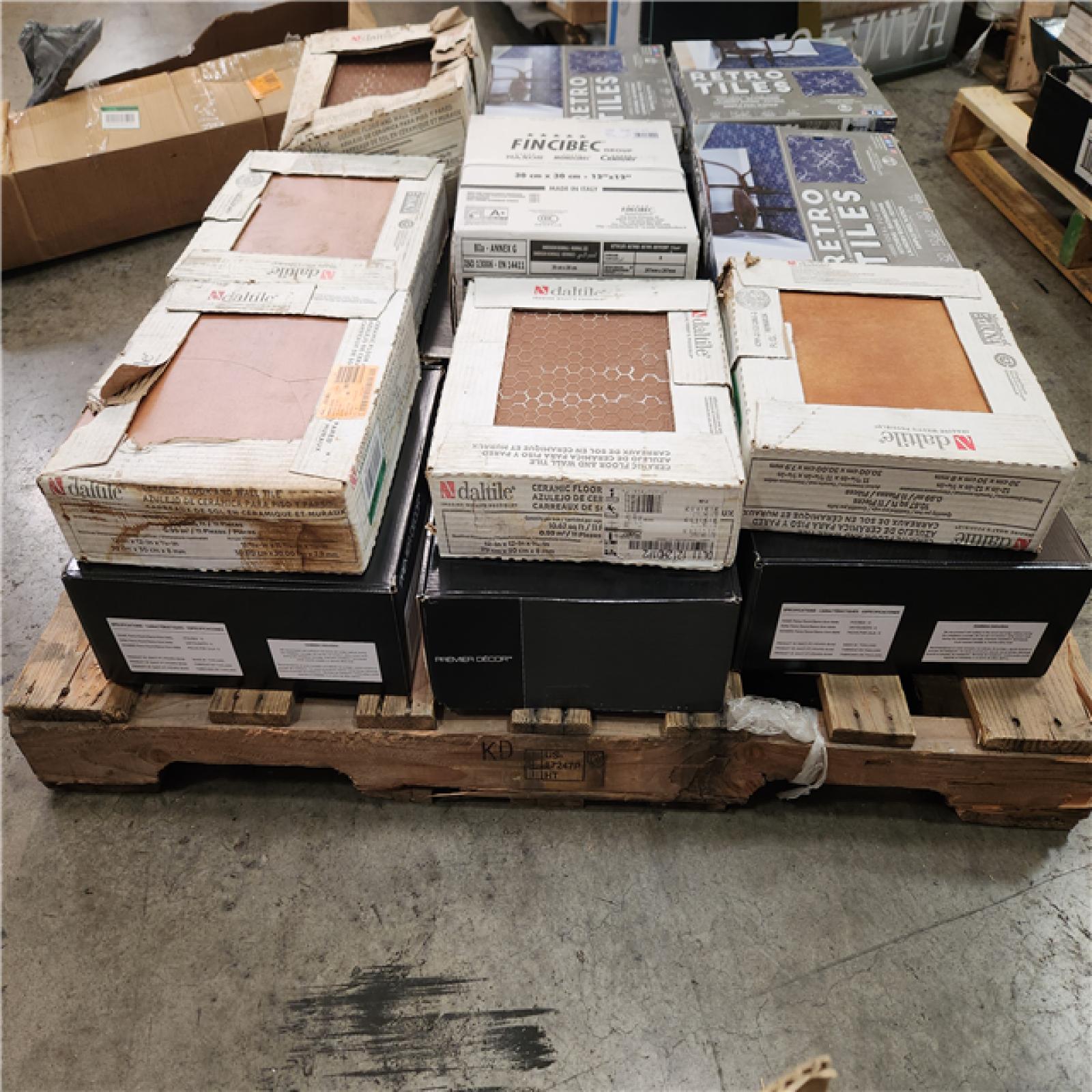 Phoenix Location Pallet of Assorted Mixed Tile