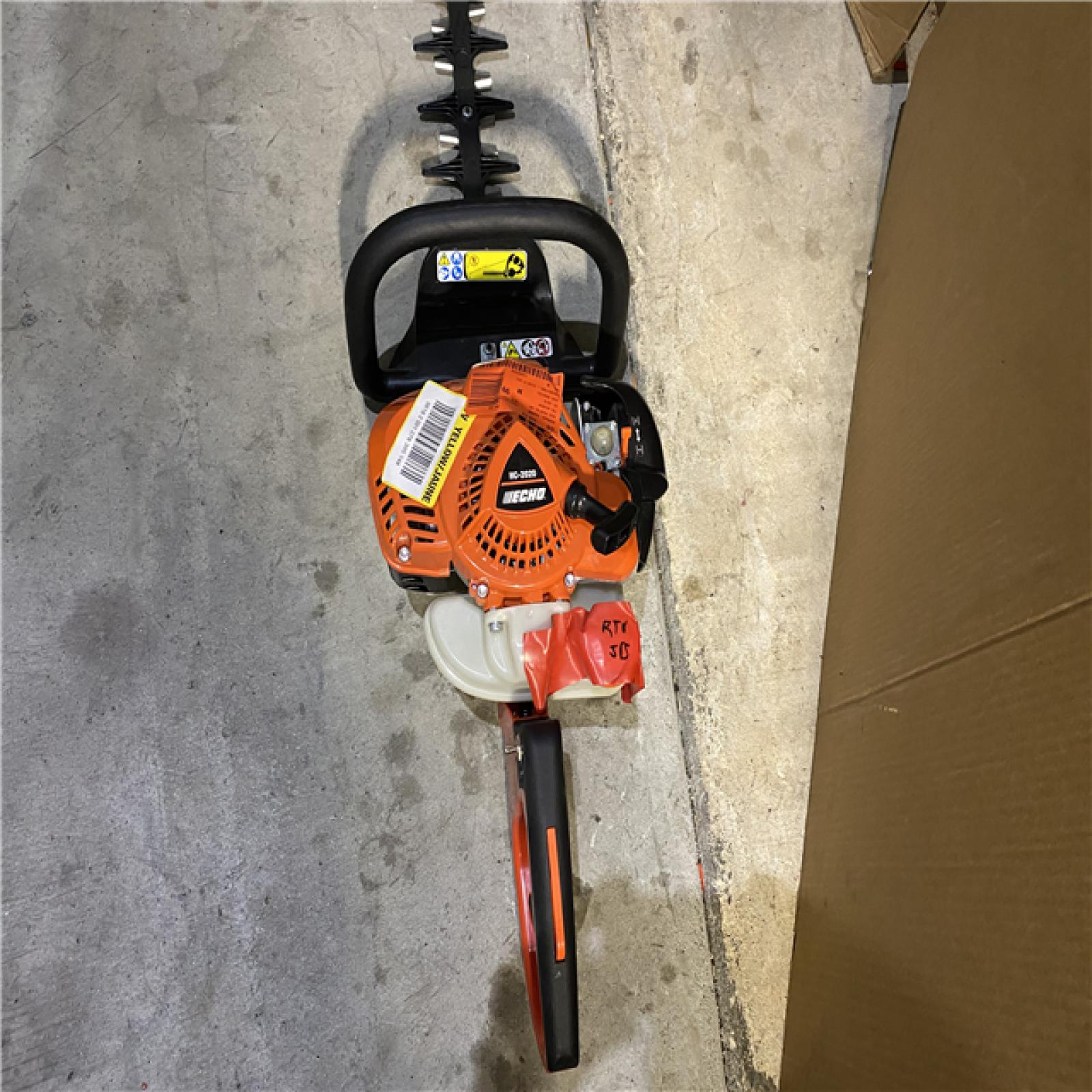 Houston location AS-IS ECHO HC-2020AA Hedge Trimmer, 20 in L Not Battery Operated 21.2cc 2 Stroke