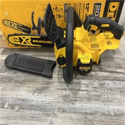 AS-IS DEWALT 20V MAX 12in. Brushless Cordless Battery Powered Chainsaw (Tool Only)