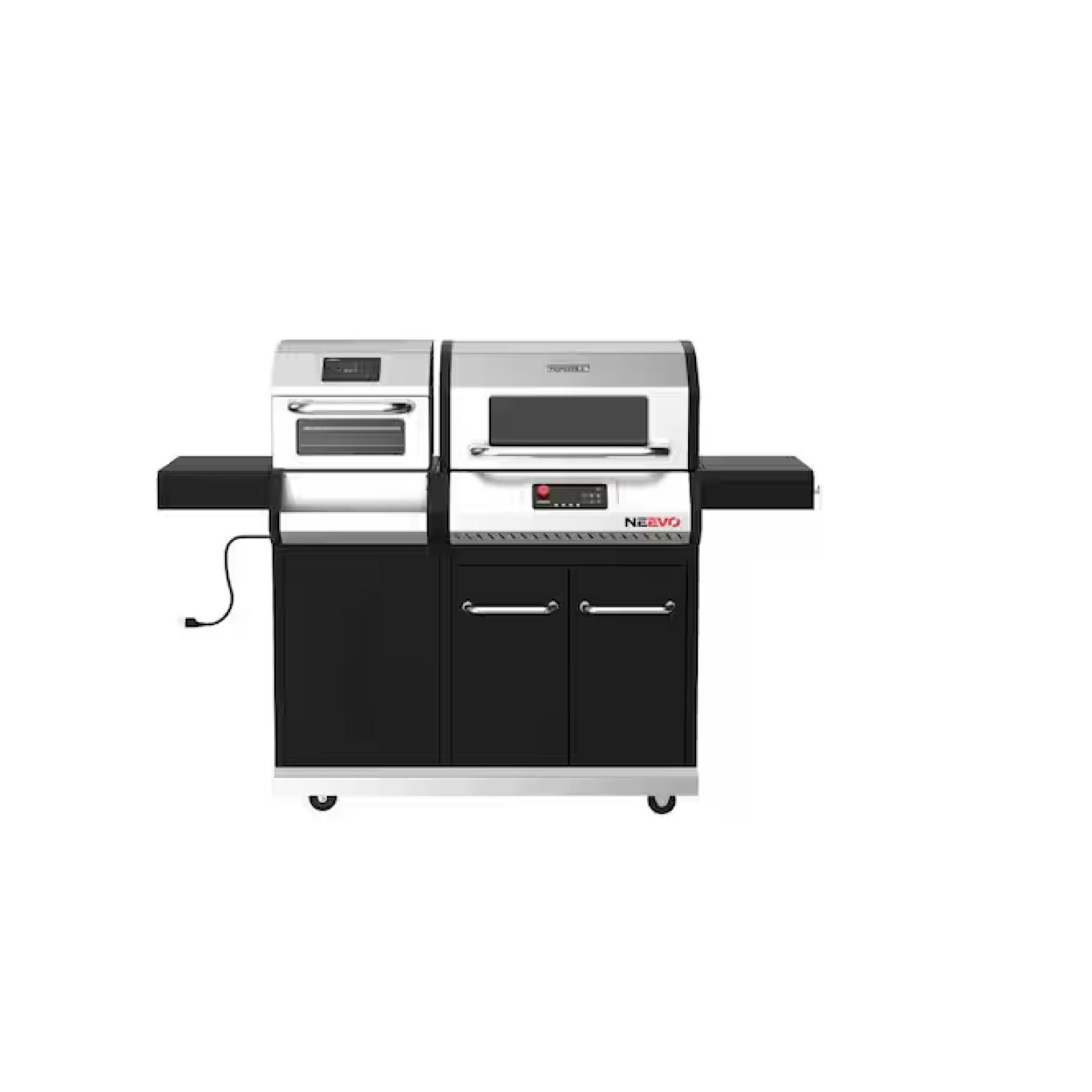 DALLAS LOCATION - Nexgrill Neevo 720 Plus Propane Gas Digital Smart Grill in Black with Air Fryer Oven