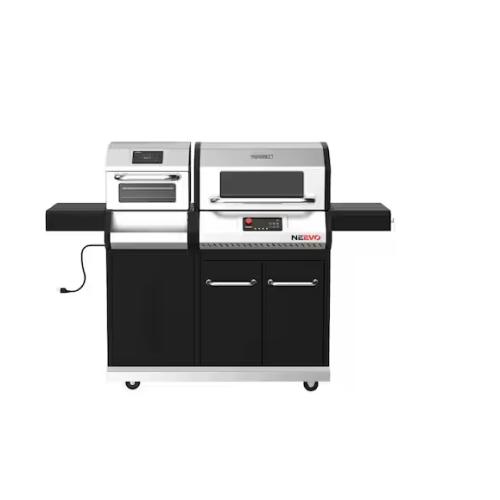 DALLAS LOCATION - Nexgrill Neevo 720 Plus Propane Gas Digital Smart Grill in Black with Air Fryer Oven