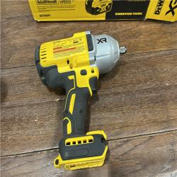 AS-ISDEWALT 20V MAX* XR 1/2  High Torque Impact Wrench with Hog Ring Anvil