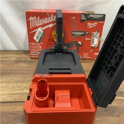 AS IS Milwaukee M12 12V PACKOUT 1400 Lumens Flood Light W/ USB Charging