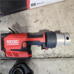 HOUSTON LOCATION - AS-IS (APPEARS LIKE NEW) RIDGID RP 351 Battery Kit W/ProPress Jaws, 1/2 to 2, 18V Li-Ion