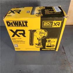 HOUSTON LOCATION - AS-IS DEWALT 20V MAX XR 18 Gauge Brad Nailer Kit