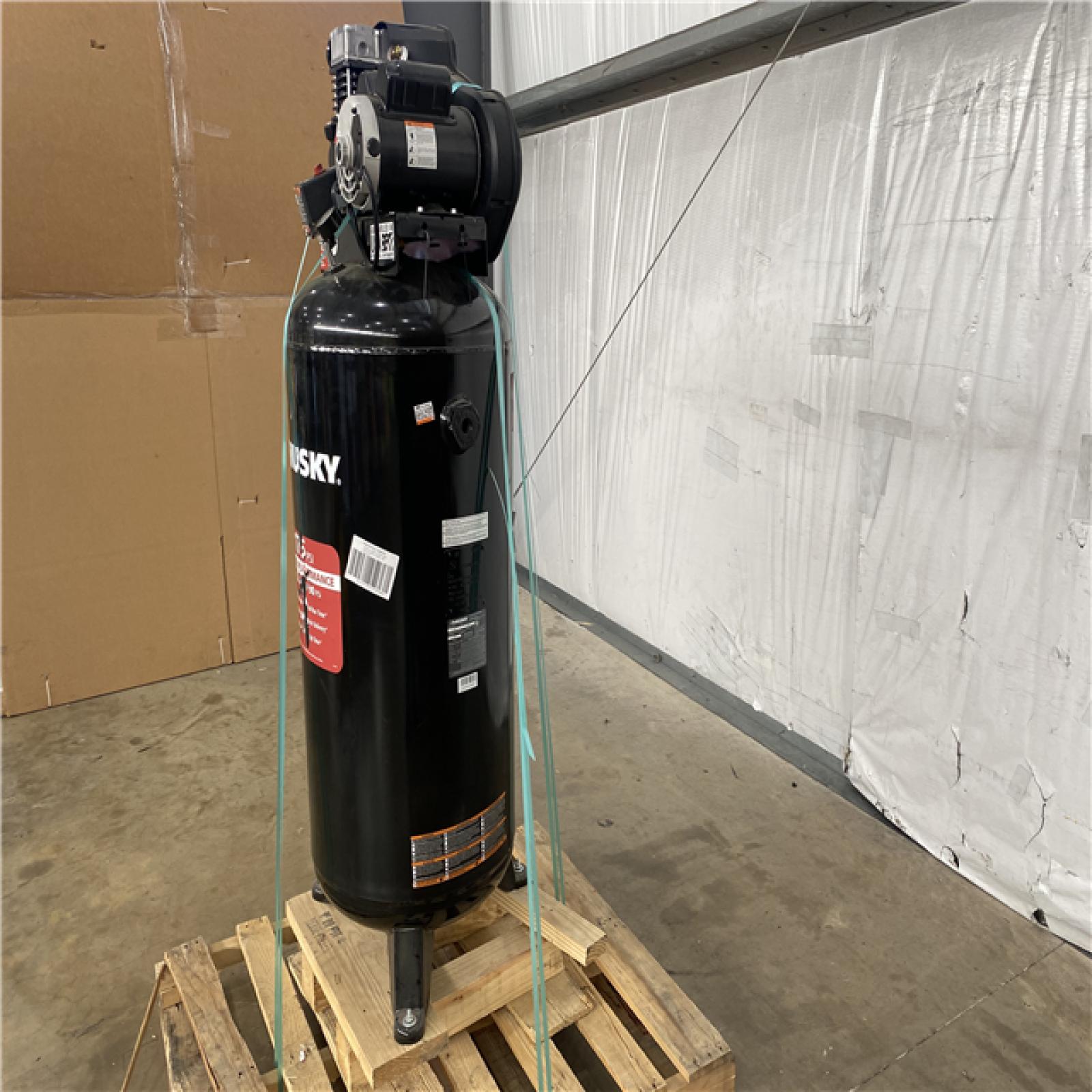 Houston Location - AS-IS Husky 60 Gallon 175psi Air Compressor