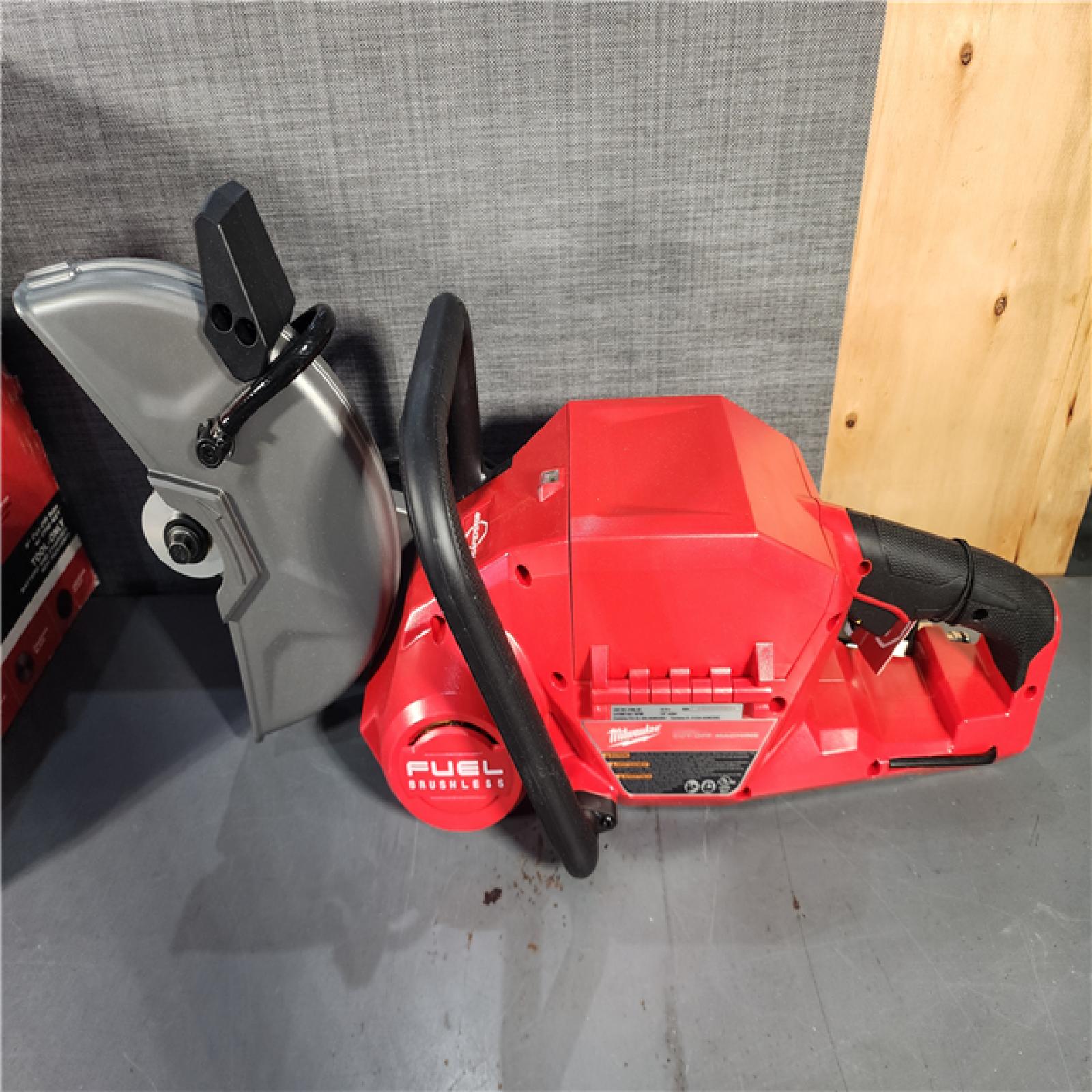 HOUSTON LOCATION - AS-IS Milwaukee M18 FUEL 9 Cut-Off Saw with ONE-KEY Bare Tool