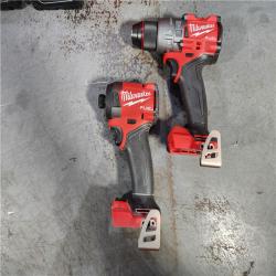 HOUSTON LOCATION - AS-IS (APPEARS LIKE NEW) M18 FUEL 18V Lithium-Ion Brushless Cordless Hammer Drill and Impact Driver Combo Kit (2-Tool) with 2 Batteries