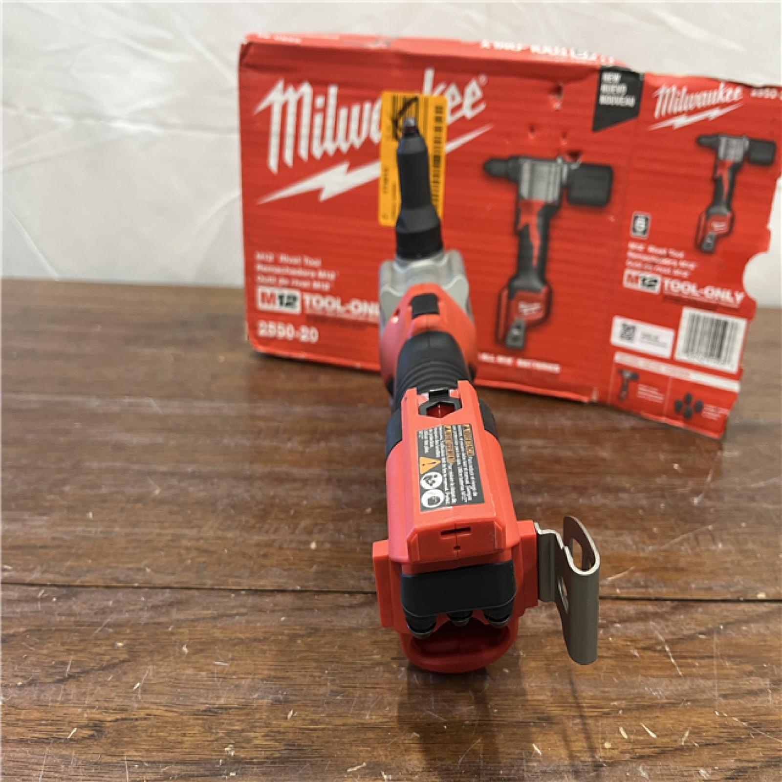 AS-IS M12 12-Volt Lithium-Ion Cordless Rivet Tool (Tool-Only)