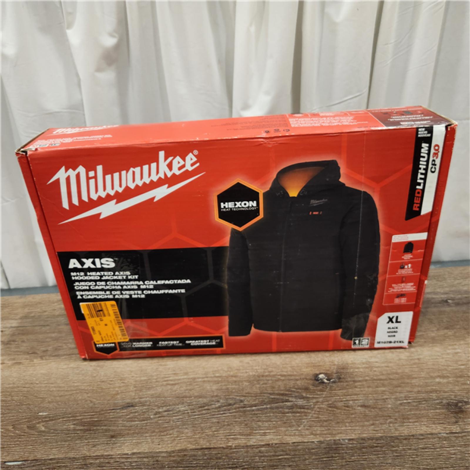 AS-IS MILWAUKEE M12 CORDLESS HEATED JACKET (JACKET ONLY)