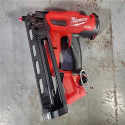 HOUSTON LOCATION - AS-IS (APPEARS LIKE NEW) Milwaukee 2841-20 18V Cordless Gen II 16 Gauge Angled Finish Nailer (Tool Only)