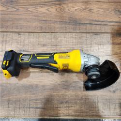 AS-IS 20V XR Cordless 4-1/2. in. to 5 in. Variable Speed Angle Grinder (Tool Only)