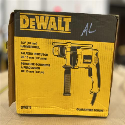 NEW! - DEWALT 7.8 Amp Corded 1/2 in. Variable Speed Reversible Hammer Drill