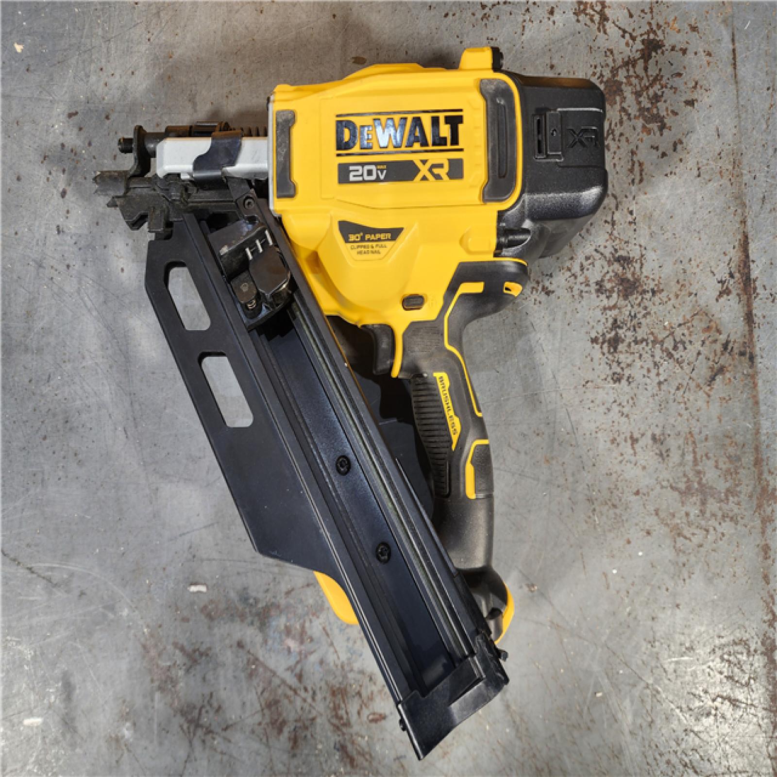 HOUSTON LOCATION - AS-IS DEWALT 20-Volt 30Â° Cordless Framing Nailer (Tool-Only)