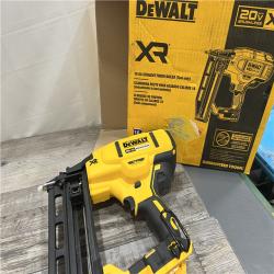 AS-IS DEWALT 20V MAX XR 16-Gauge Lithium-Ion Cordless Finish Nailer (Tool Only)