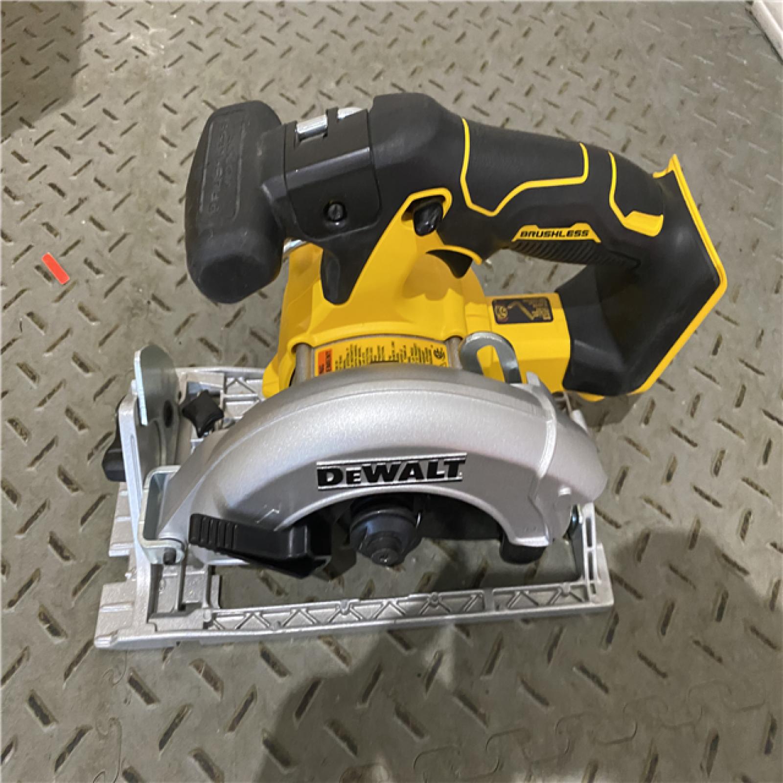 Houston location AS-IS DeWALT DCS565B 20V Max Brushless 6.5   Cordless Circular Saw