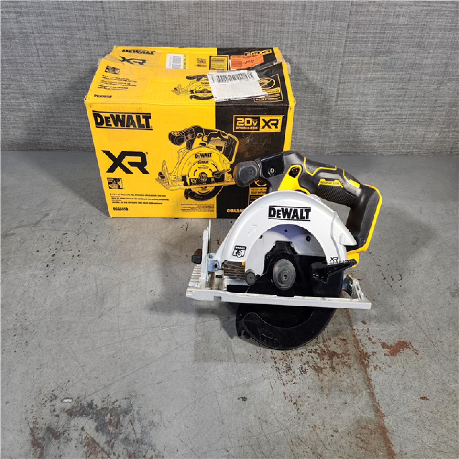 HOUSTON LOCATION - AS-IS DeWALT DCS565B 20V Max Brushless 6.5   Cordless Circular Saw