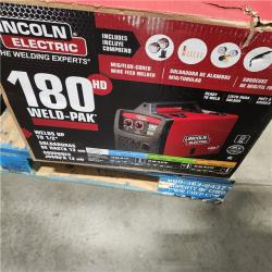 Dallas Location - As-Is Lincoln Electric Welder 180HD Weld-Pak K2515-1