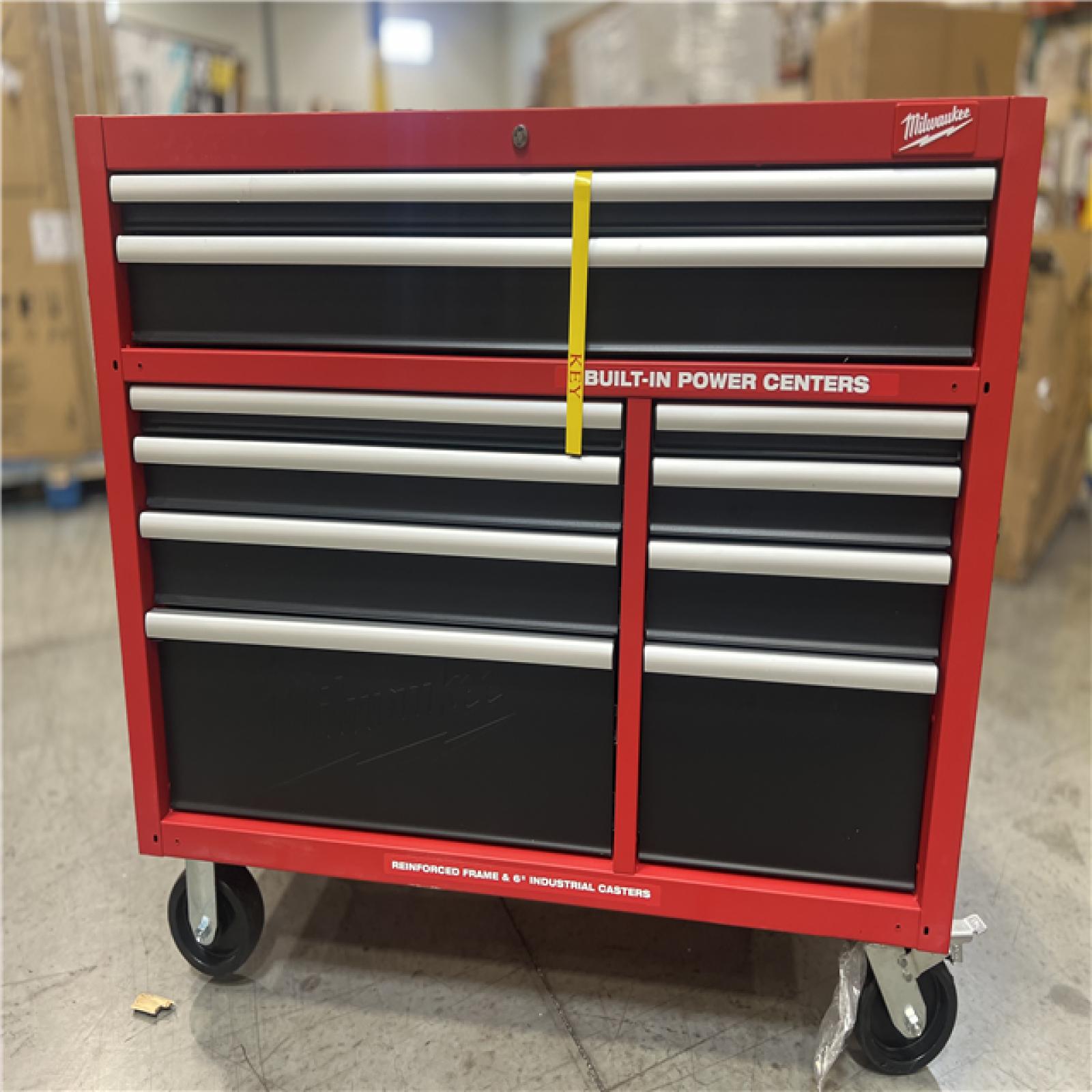 DALLAS LOCATION-  Milwaukee High Capacity 46 in. 10-Drawer Roller Cabinet Tool Chest