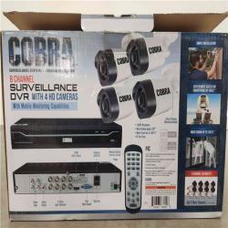 Phoenix Location NEW Cobra 8 Channel / 4 Camera Surveillance System