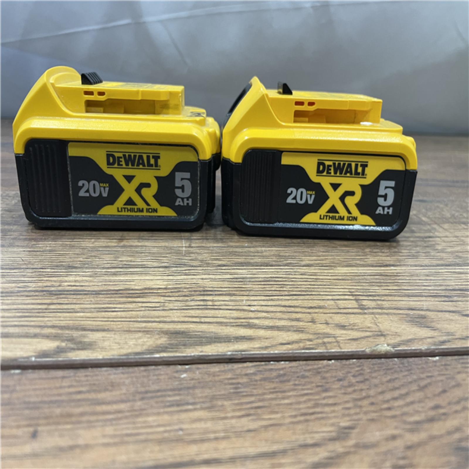 AS-IS Dewalt Premium Lithium-Ion 5.0Ah Battery (2-Pack)