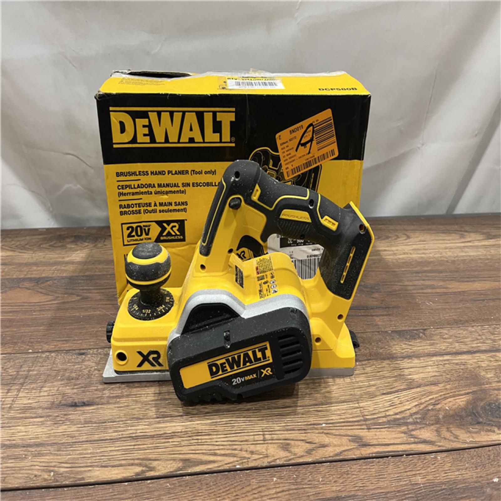 AS-IS DEWALT DCP580B 20V MAX Lithium Ion Brushless Planer