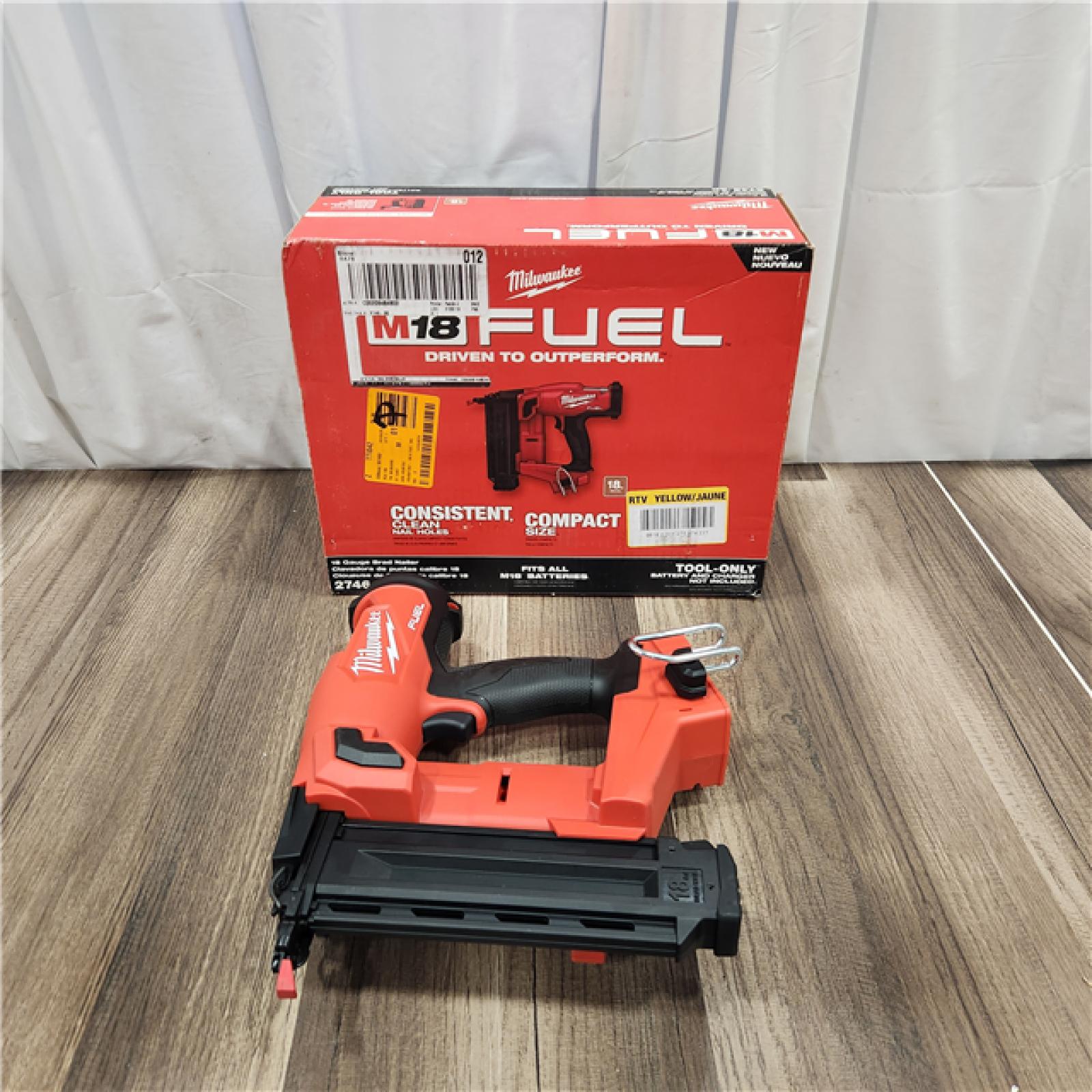 AS IS Milwaukee M18 FUEL 18 Gauge Brad Nailer