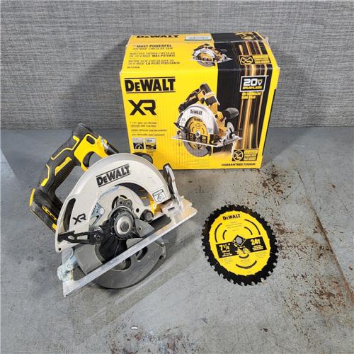 HOUSTON LOCATION - AS-IS DEWALT 20-Volt MAX 7-1/4 in. Cordless Circular Saw (Tool Only)