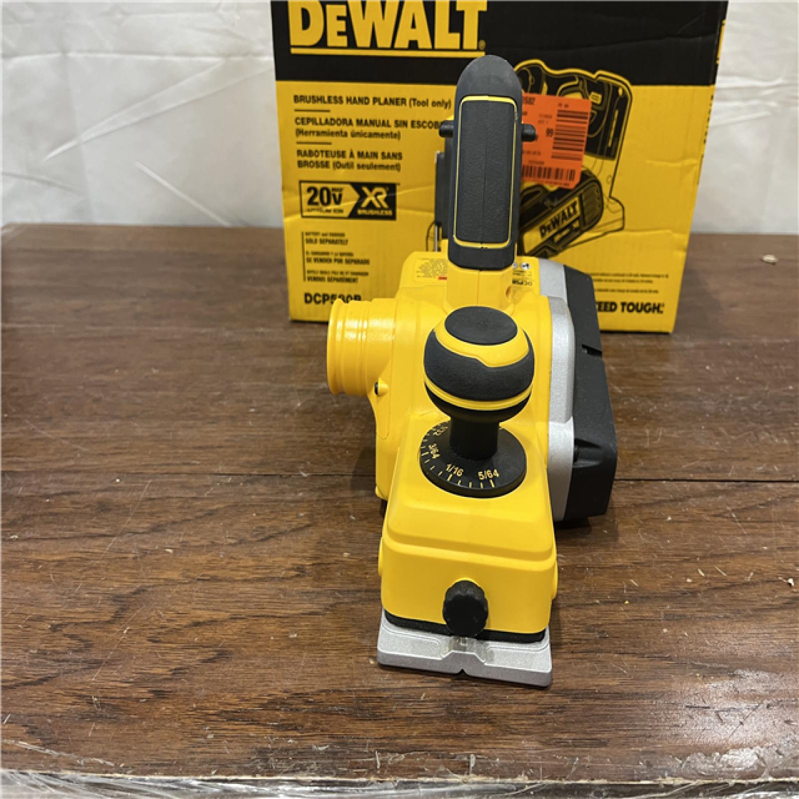 AS-ISDEWALT DCP580B 20V MAX Lithium Ion Brushless Planer