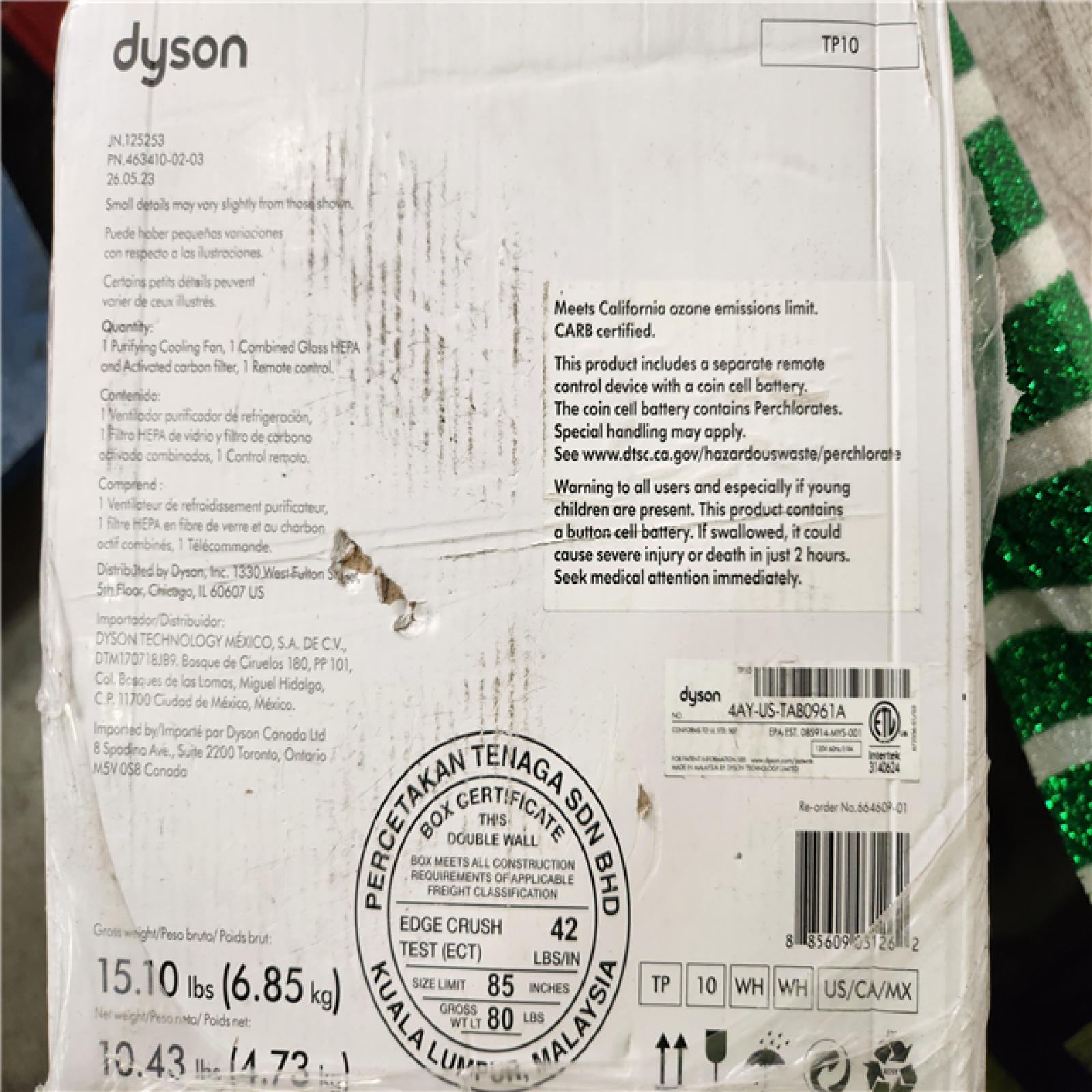 Phoenix Location Sealed Dyson Purifier Cool Gen1 TP10