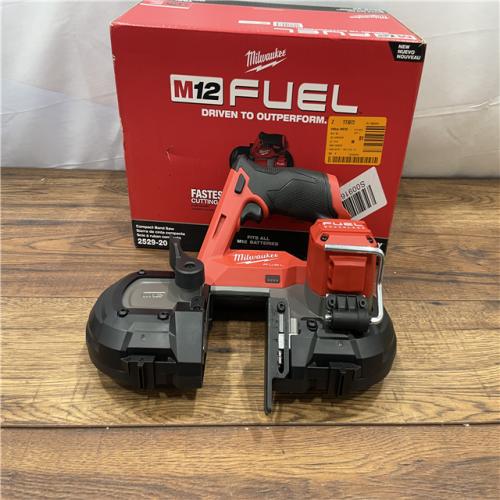 AS-IS Milwaukee M12 FUEL 12V Lithium-Ion Cordless Compact Band Saw (Tool-Only)