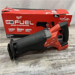 AS-IS Milwaukee M18 18V Fuel Sawzall 1-1/4  Reciprocating Saw Cordless Lithium-Ion Brushless 2821-20